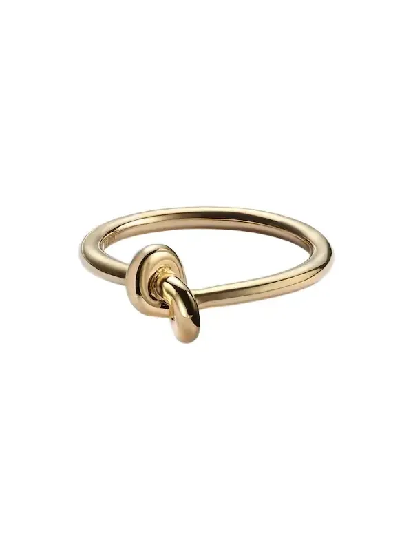 Legacy Knot Mini 18kt gold ring