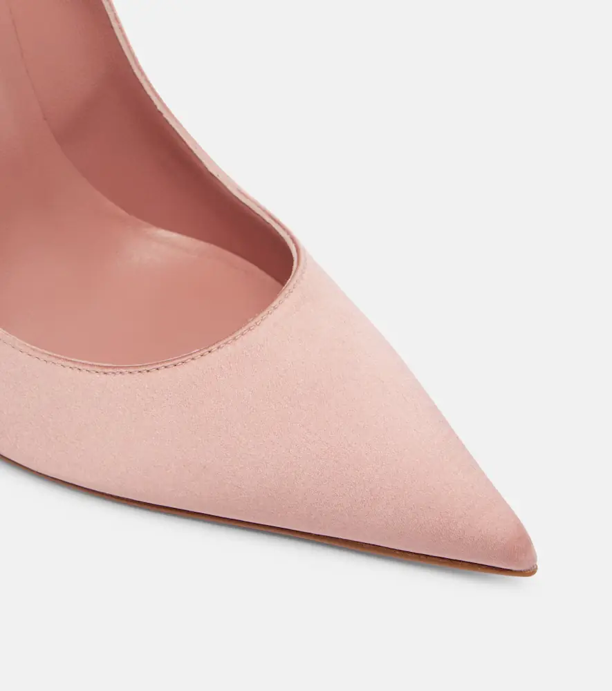 Christian Louboutin Miss Z 120 crêpe satin pumps | Thumbnail 4