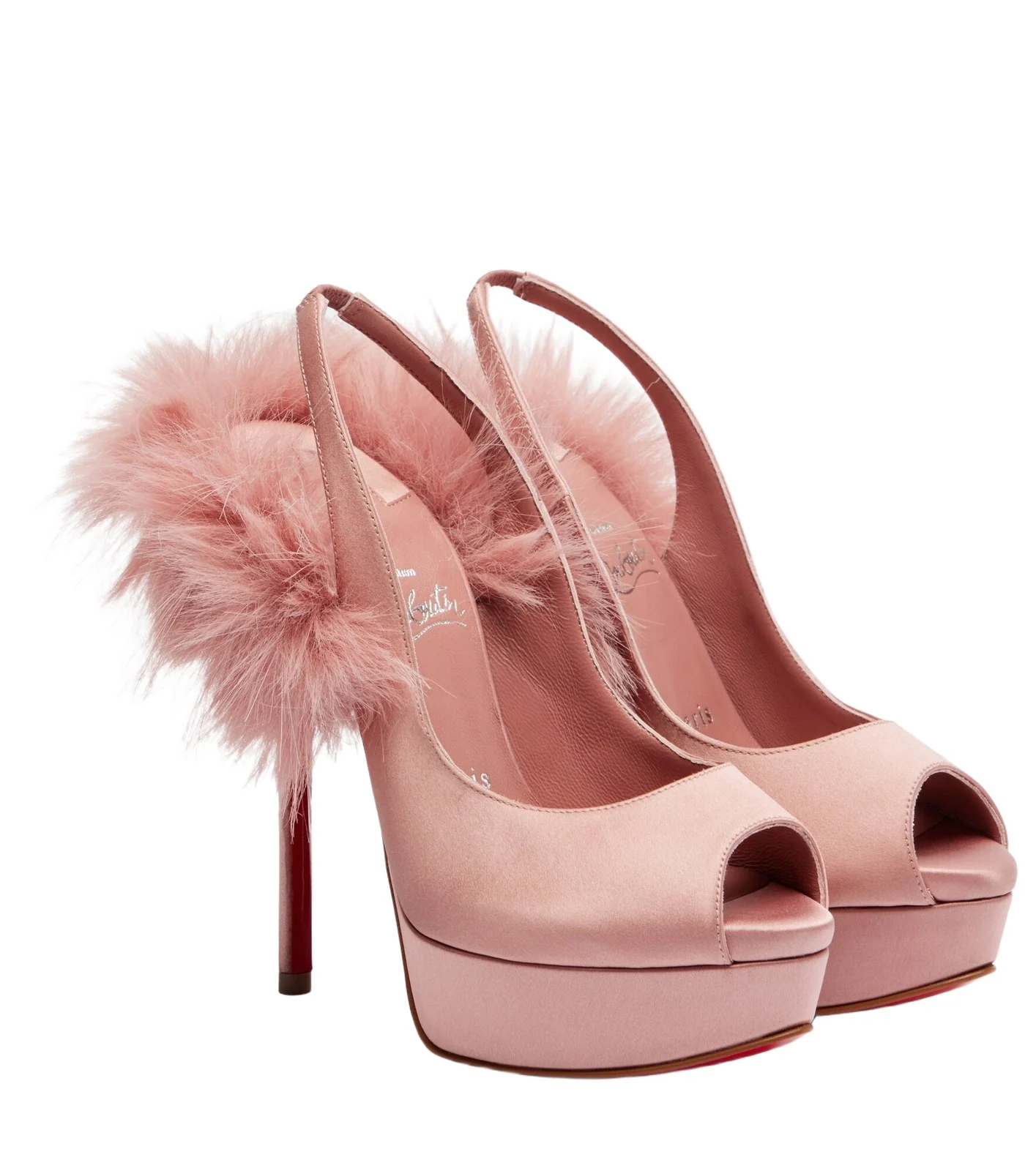 Marianne 160 crêpe satin peep-toe pumps Marianne 160 crêpe satin peep-toe pumps