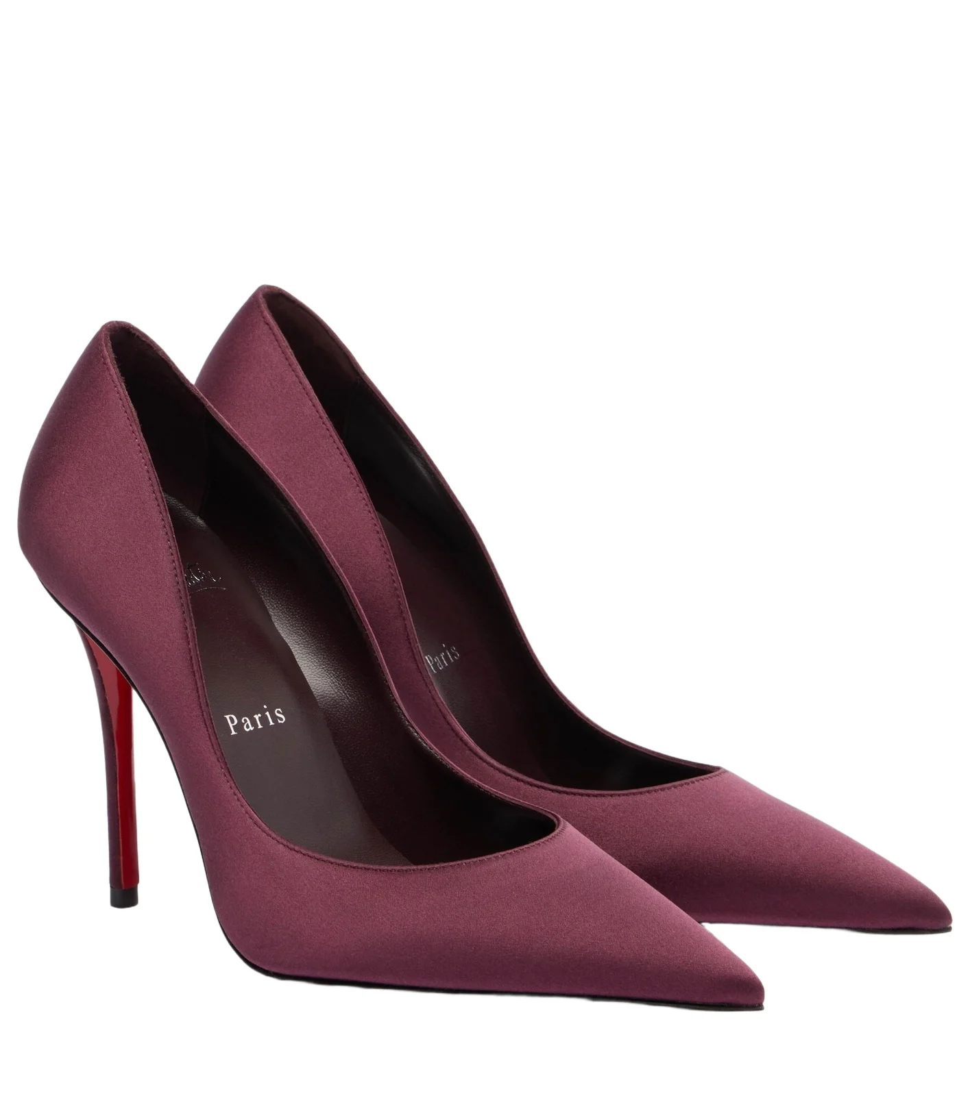 Miss Z 100 crêpe satin pumps