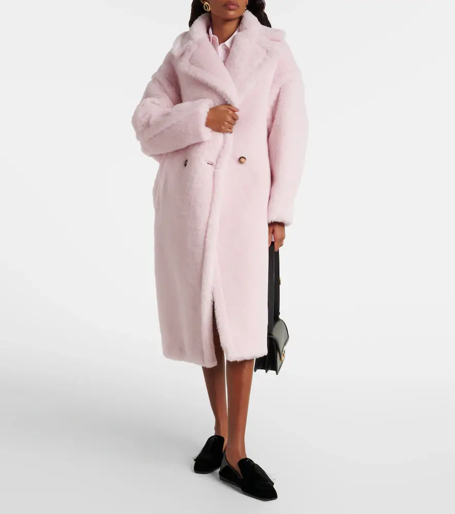 Max Mara Tedgirl alpaca, wool, and silk coat | Thumbnail 4 Max Mara Tedgirl alpaca, wool, and silk coat | Thumbnail 4