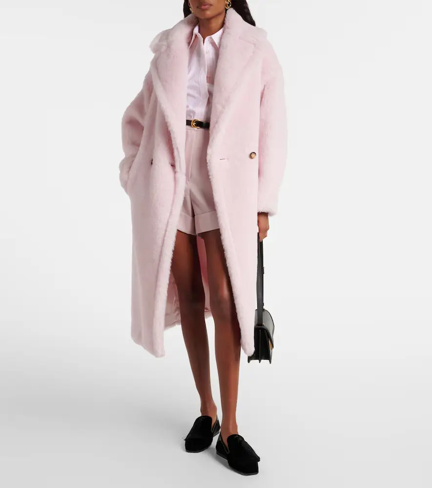 Max Mara Tedgirl alpaca, wool, and silk coat | Thumbnail 6 Max Mara Tedgirl alpaca, wool, and silk coat | Thumbnail 6