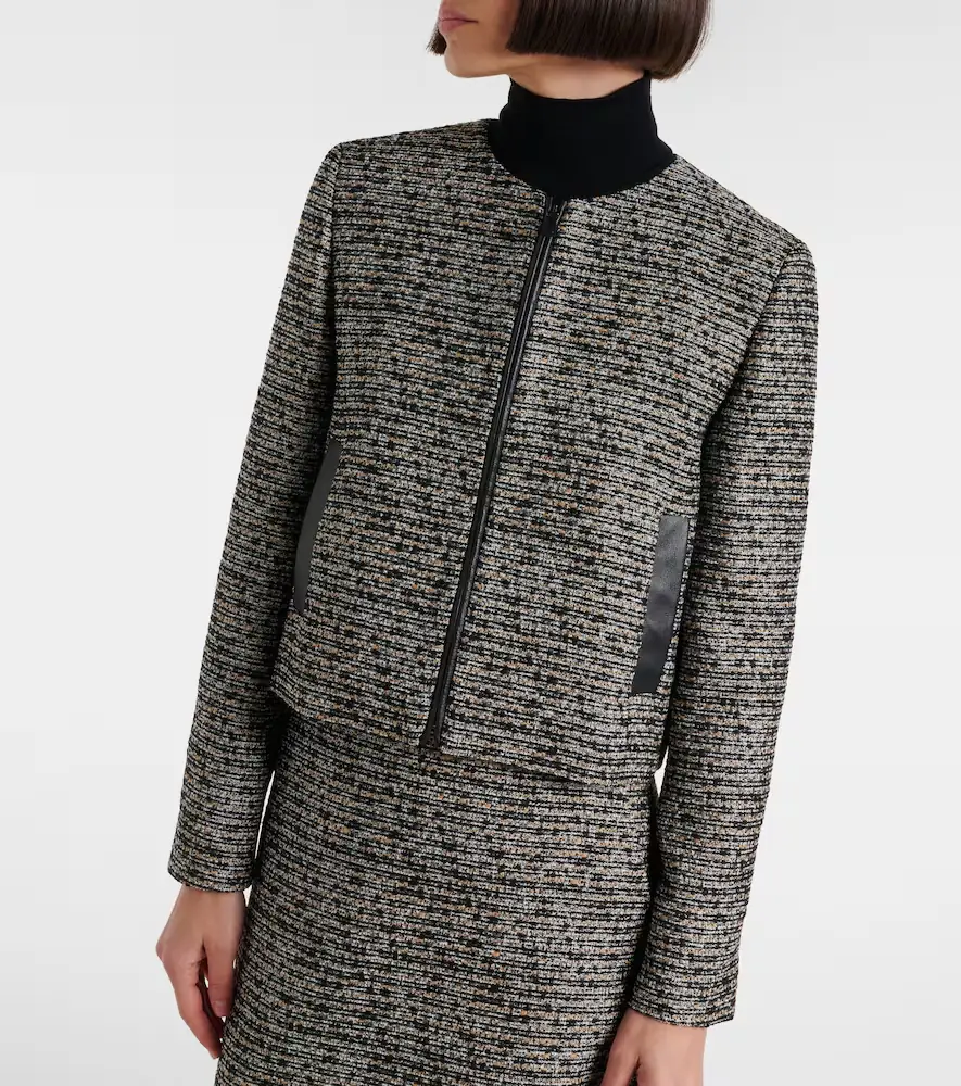 Max Mara Volume tweed jacket | Thumbnail 3 Max Mara Volume tweed jacket | Thumbnail 3