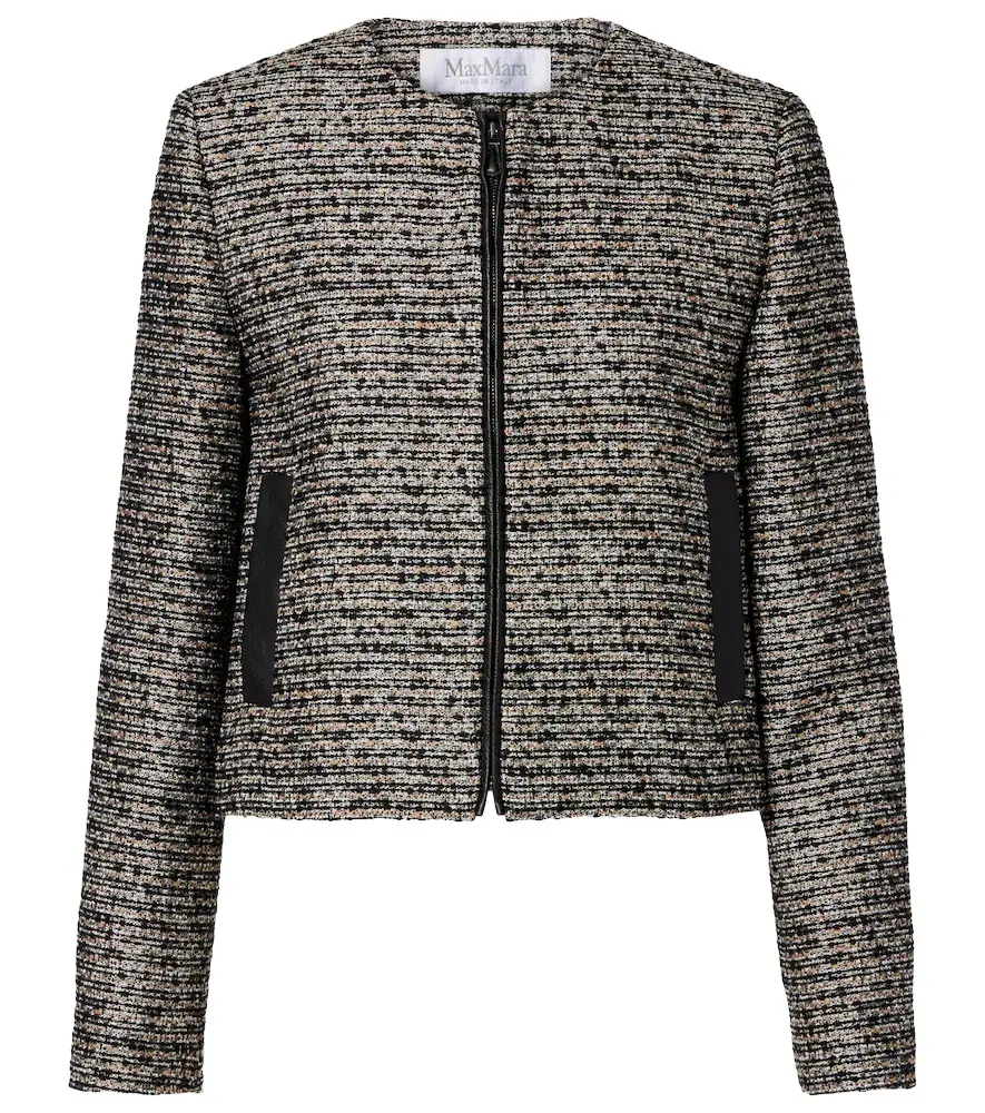 Max Mara Volume tweed jacket | Image 1 Max Mara Volume tweed jacket | Image 1