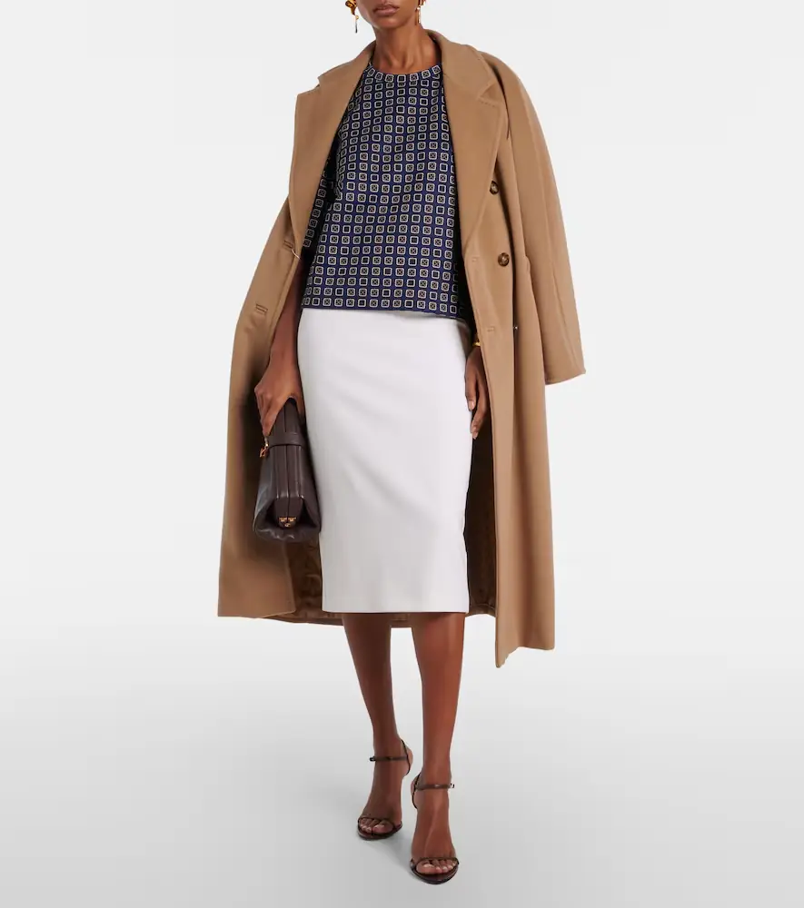Max Mara Otre wool midi skirt | Thumbnail 3 Max Mara Otre wool midi skirt | Thumbnail 3