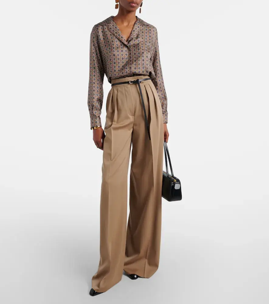 Max Mara Quorum virgin wool wide-leg pants | Thumbnail 3