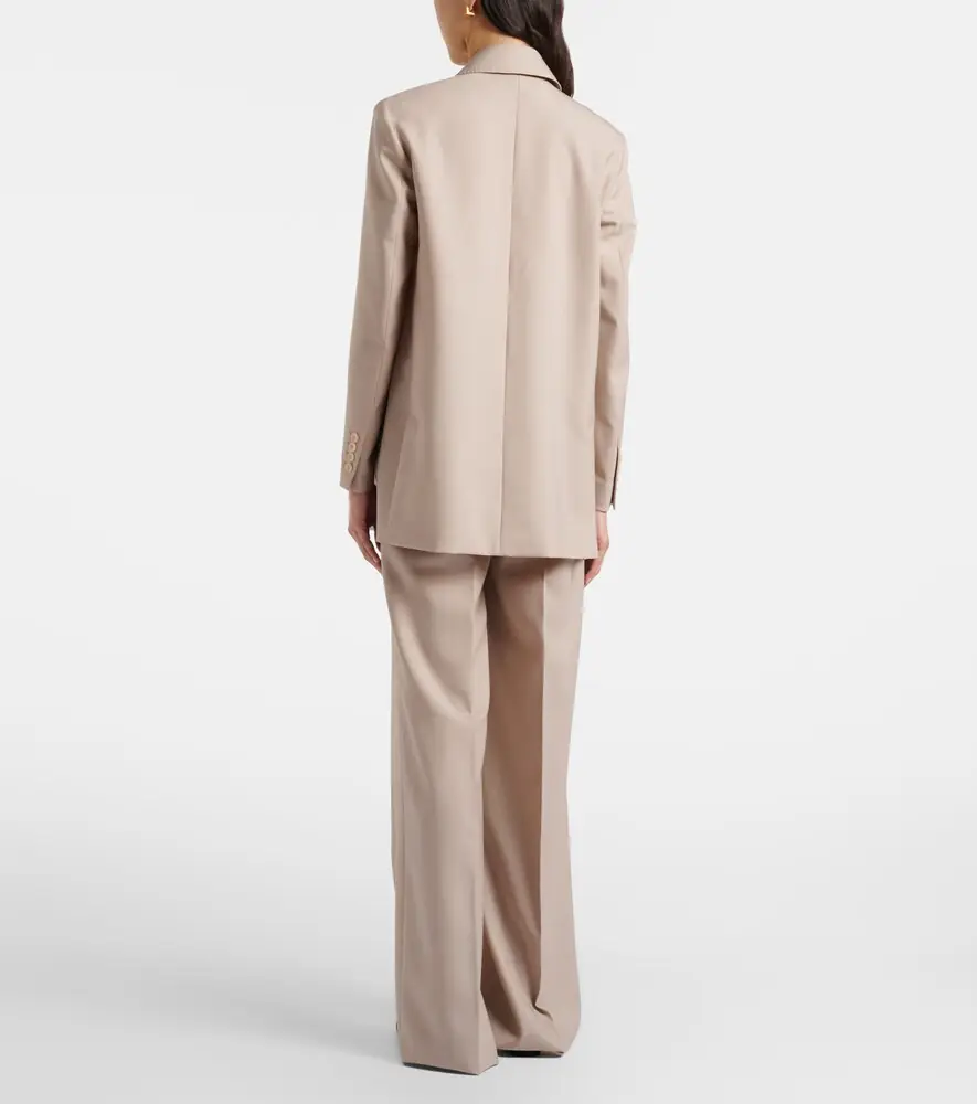 Max Mara Wool, mohair, and silk wide-leg pants | Thumbnail 3 Max Mara Wool, mohair, and silk wide-leg pants | Thumbnail 3