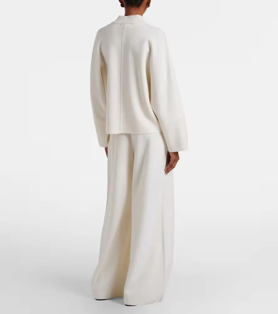 Max Mara Bora virgin wool wide-leg pants | Thumbnail 5 Max Mara Bora virgin wool wide-leg pants | Thumbnail 5
