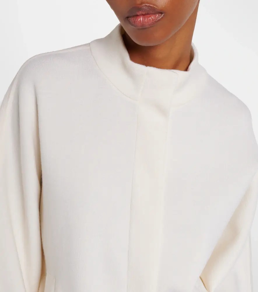 Max Mara Wool zip-up cardigan | Thumbnail 2 Max Mara Wool zip-up cardigan | Thumbnail 2