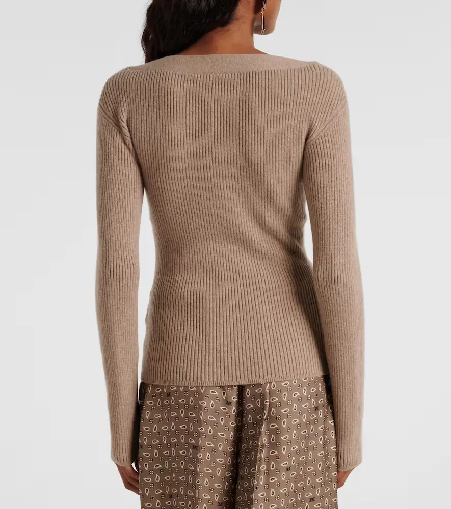 Max Mara Gioiosa wool and cashmere-blend cardigan | Thumbnail 3 Max Mara Gioiosa wool and cashmere-blend cardigan | Thumbnail 3