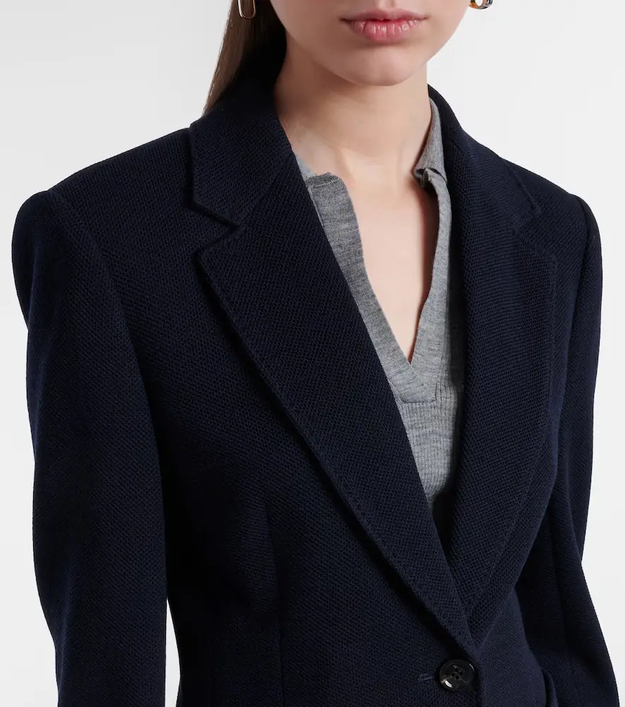 Max Mara Utilita virgin wool jersey blazer | Thumbnail 2