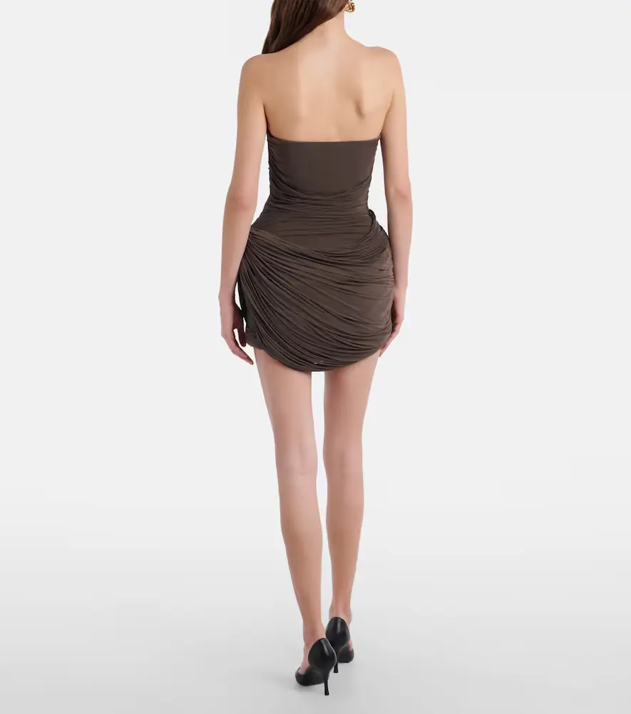 Magda Butrym Ruched jersey minidress | Thumbnail 3