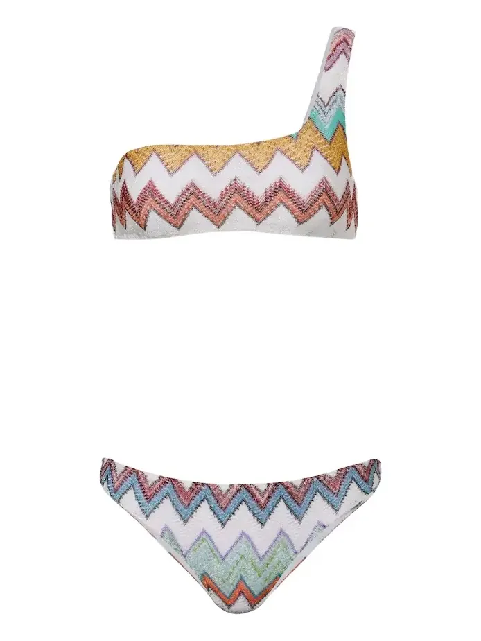 Zigzag lamé bikini Zigzag lamé bikini