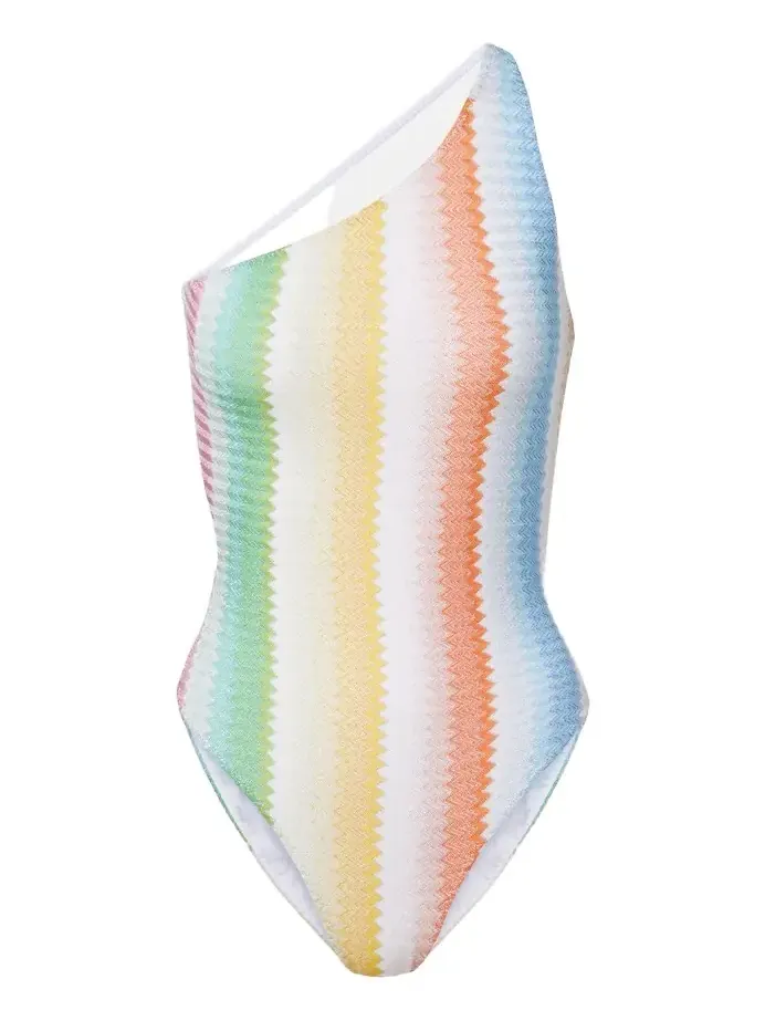 Zigzag lamé swimsuit Zigzag lamé swimsuit