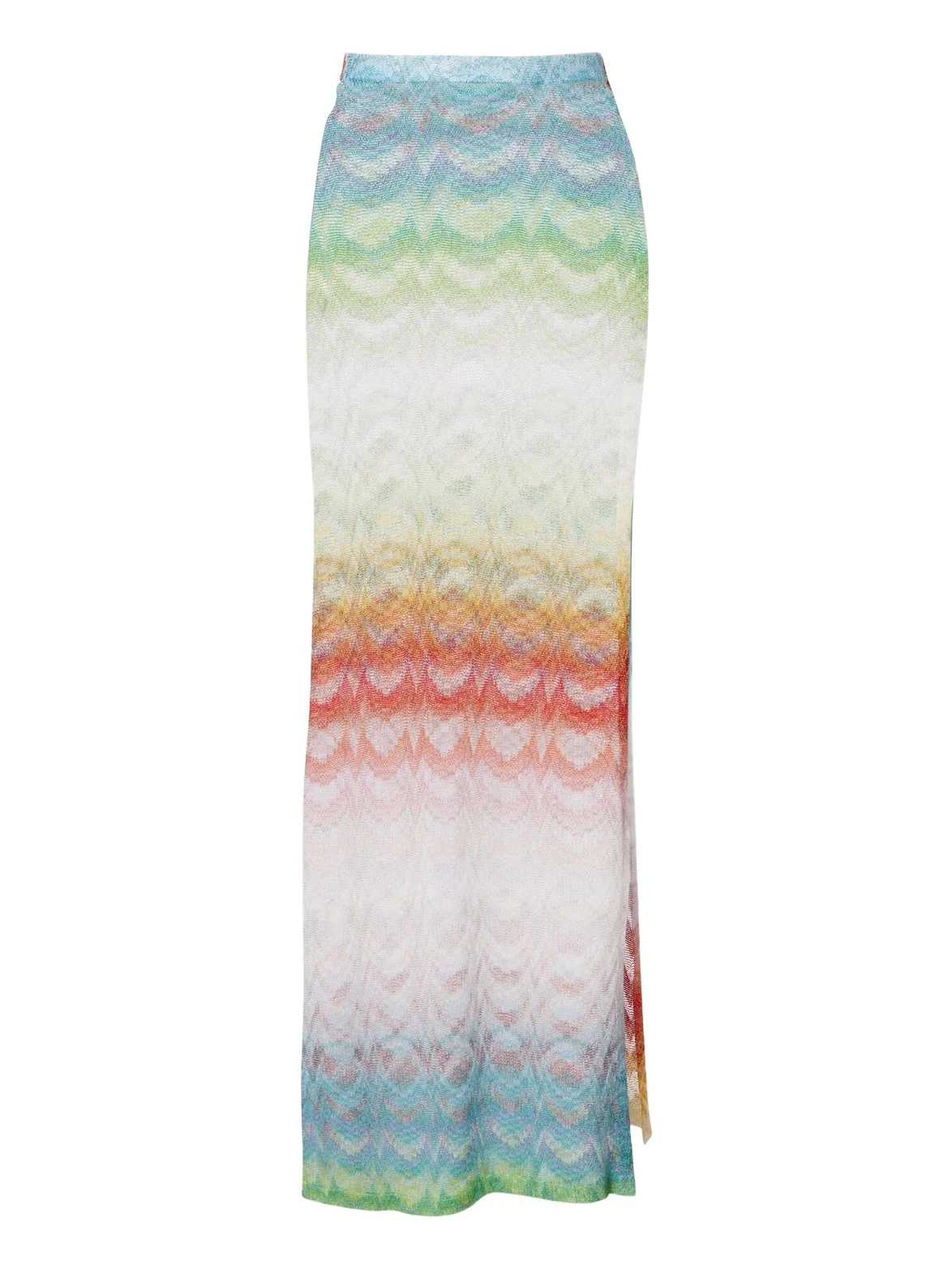 Wave lamé maxi skirt Wave lamé maxi skirt