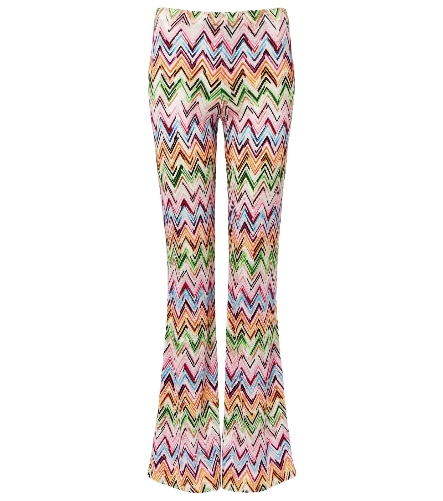 Zigzag high-rise flared pants Zigzag high-rise flared pants
