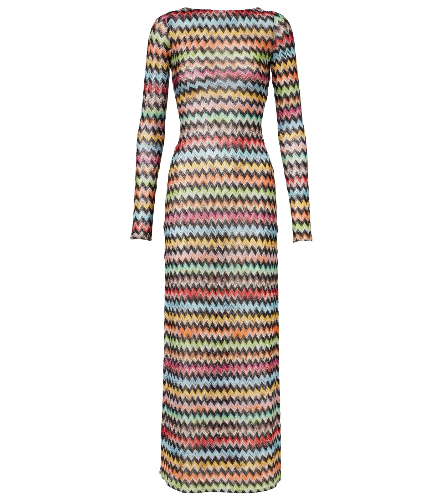 Missoni Zigzag lamé beach cover-up