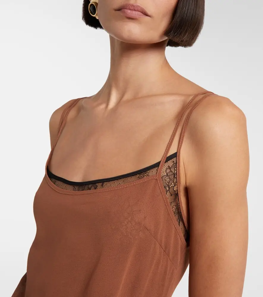 Jacques Wei Draped ruffled maxi dress | Thumbnail 3