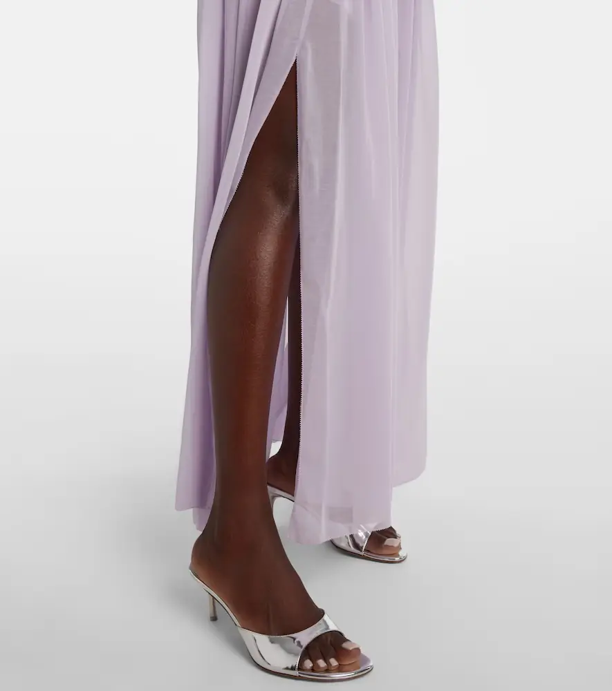 Jacques Wei Sequined paneled maxi dress | Thumbnail 4