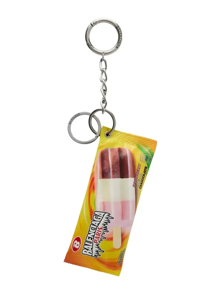 Sweet Treat leather bag charm