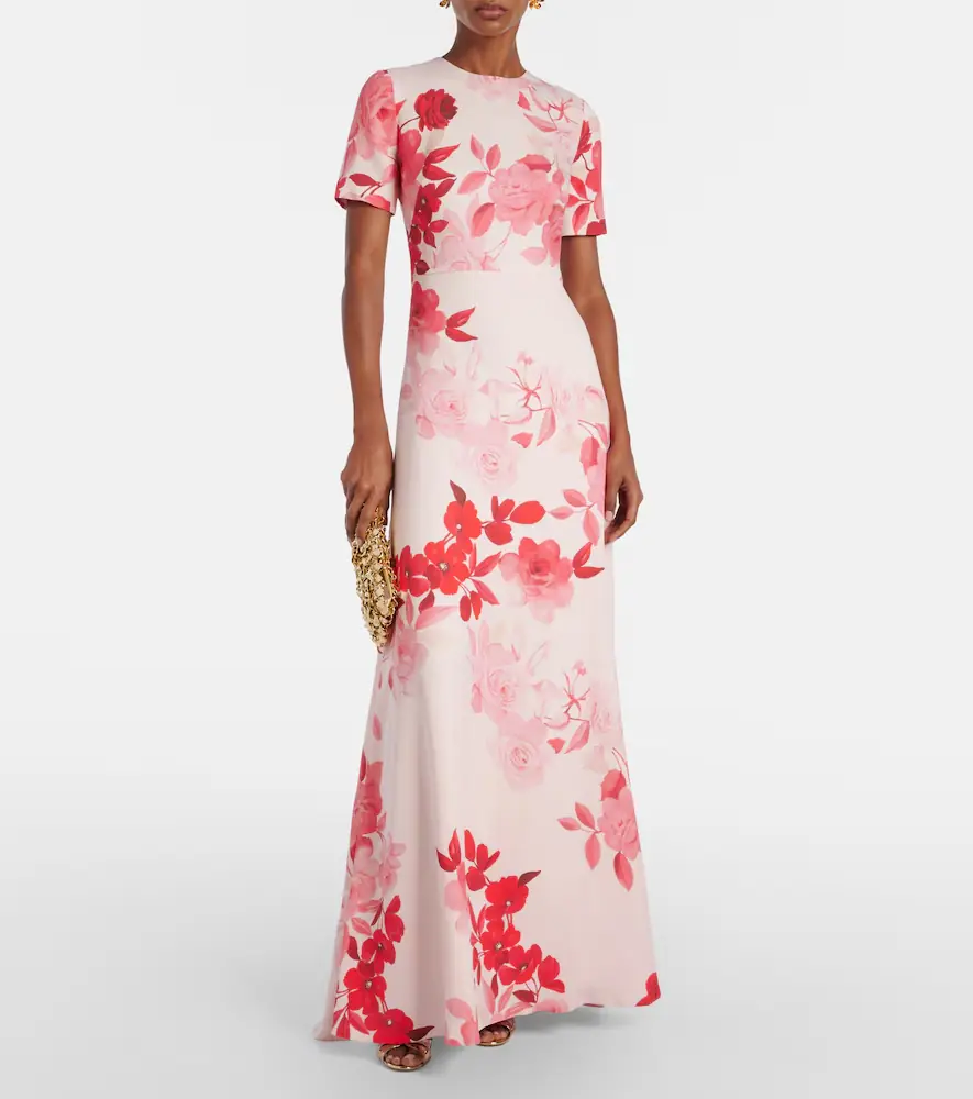 Monique Lhuillier Floral gown | Thumbnail 2 Monique Lhuillier Floral gown | Thumbnail 2