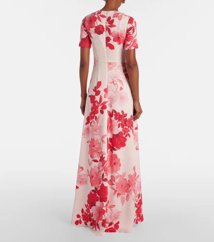 Monique Lhuillier Floral gown | Thumbnail 4 Monique Lhuillier Floral gown | Thumbnail 4