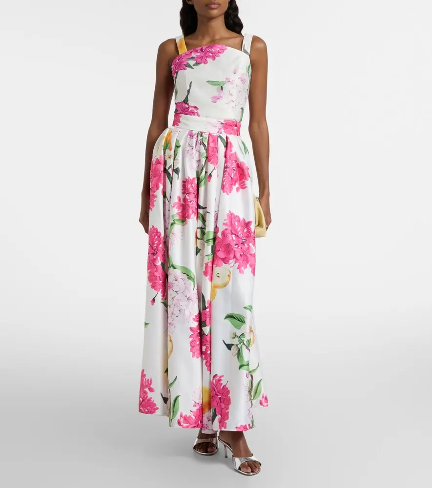 Leo Lin Isadora printed linem-blend top | Thumbnail 3