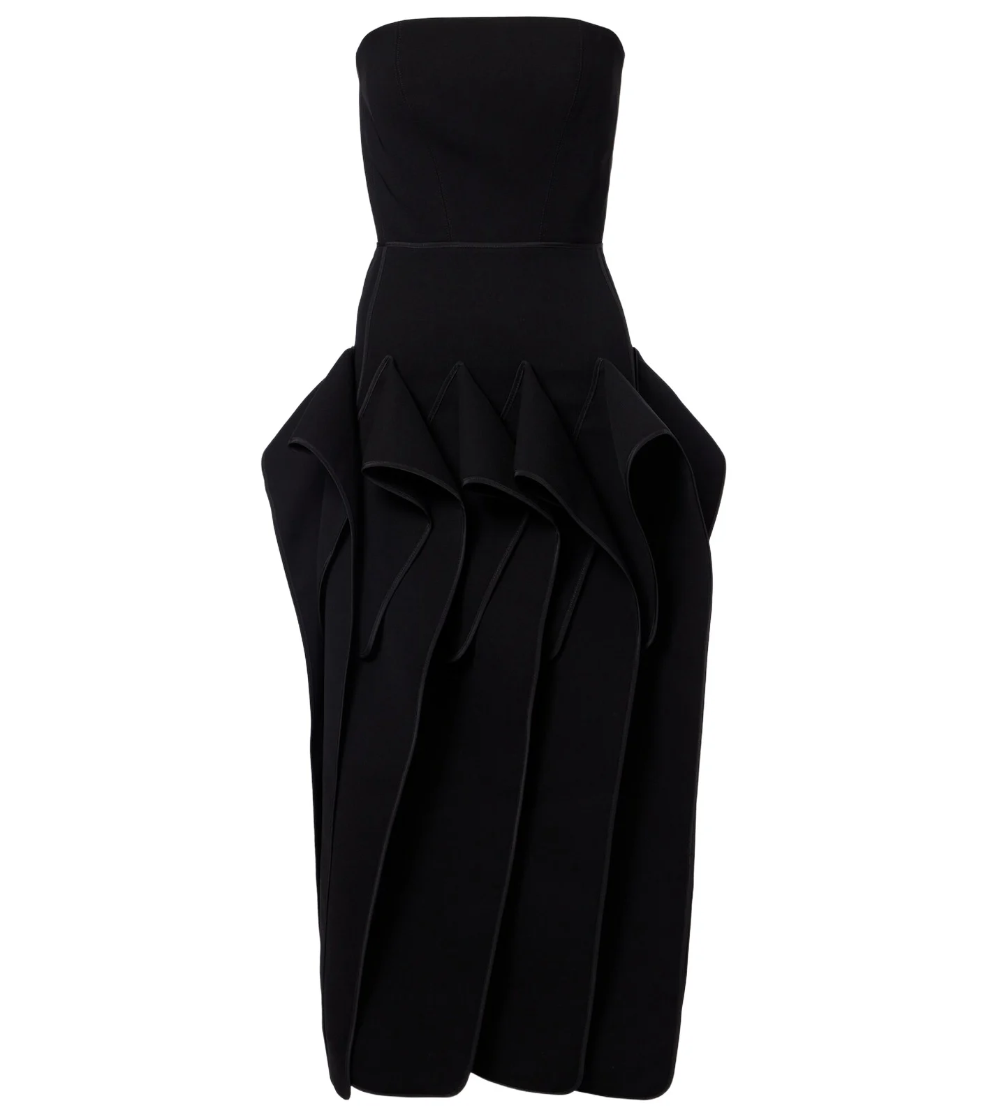 Breakout draped midi dress Breakout draped midi dress