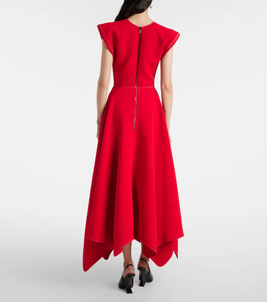 Maticevski Empath draped midi dress | Thumbnail 4