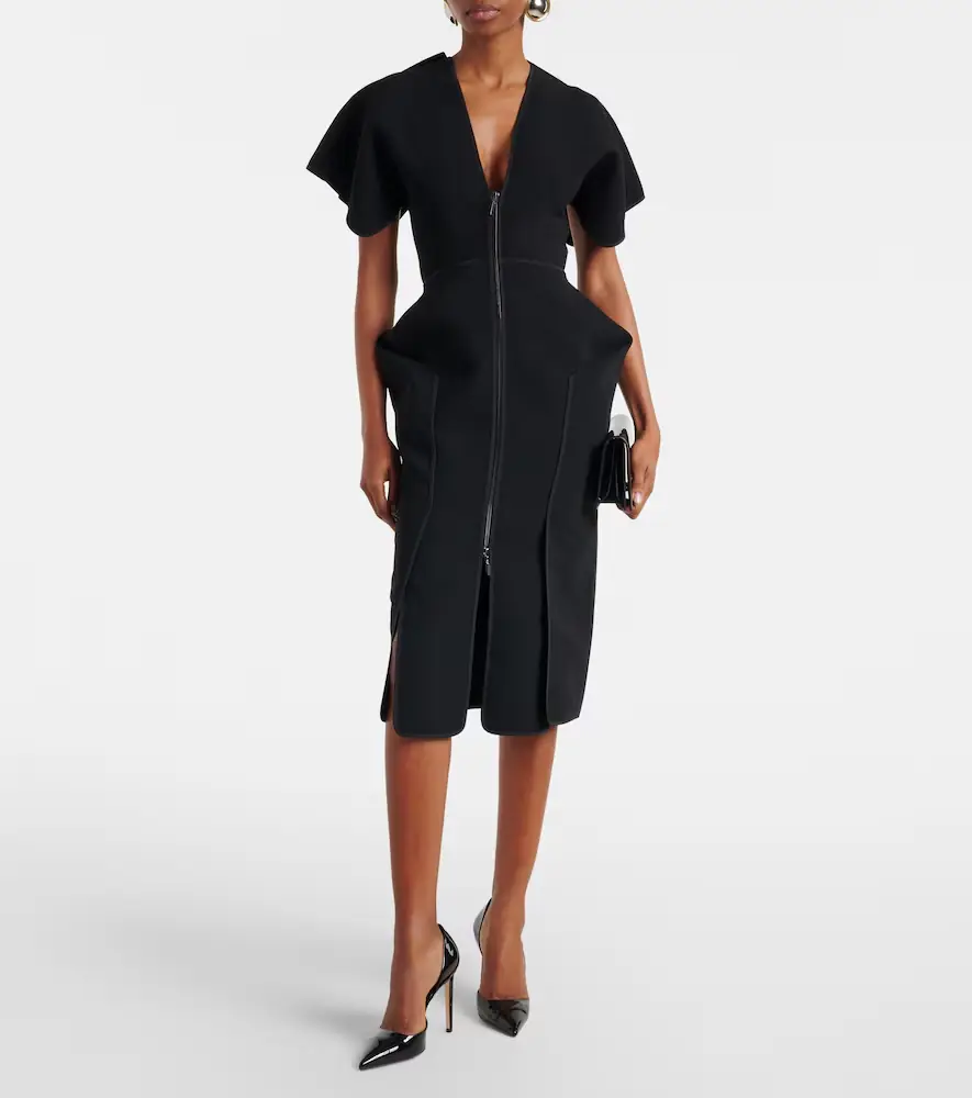 Maticevski Coco peplum midi dress | Thumbnail 6