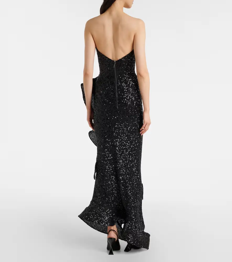 Maticevski Thistle Wave ruffled sequined gown | Thumbnail 2 Maticevski Thistle Wave ruffled sequined gown | Thumbnail 2