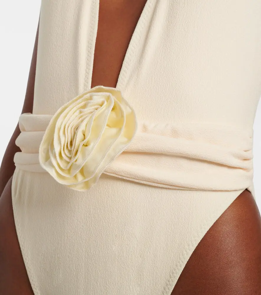 SAME Rosette floral-appliqué swimsuit | Thumbnail 3