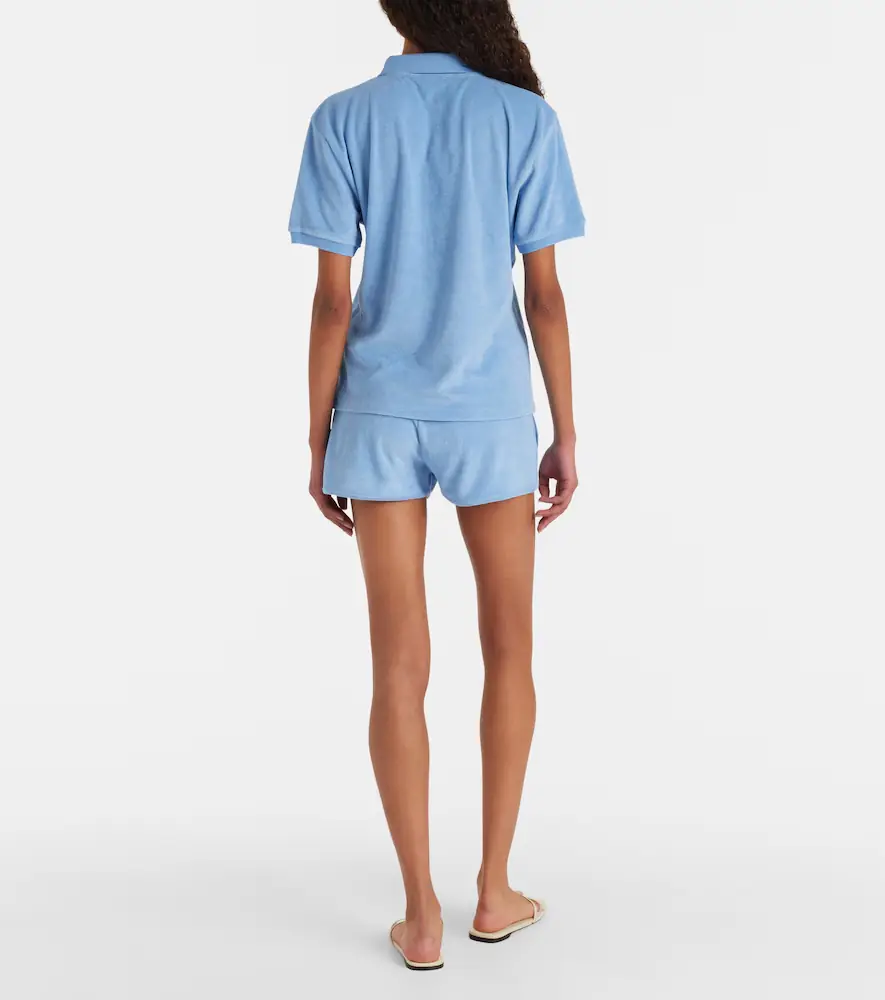 Hunza G Logo cotton terry shorts | Thumbnail 2