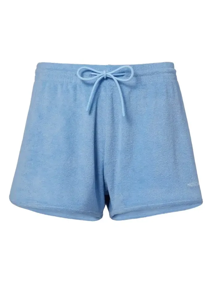 Logo cotton terry shorts