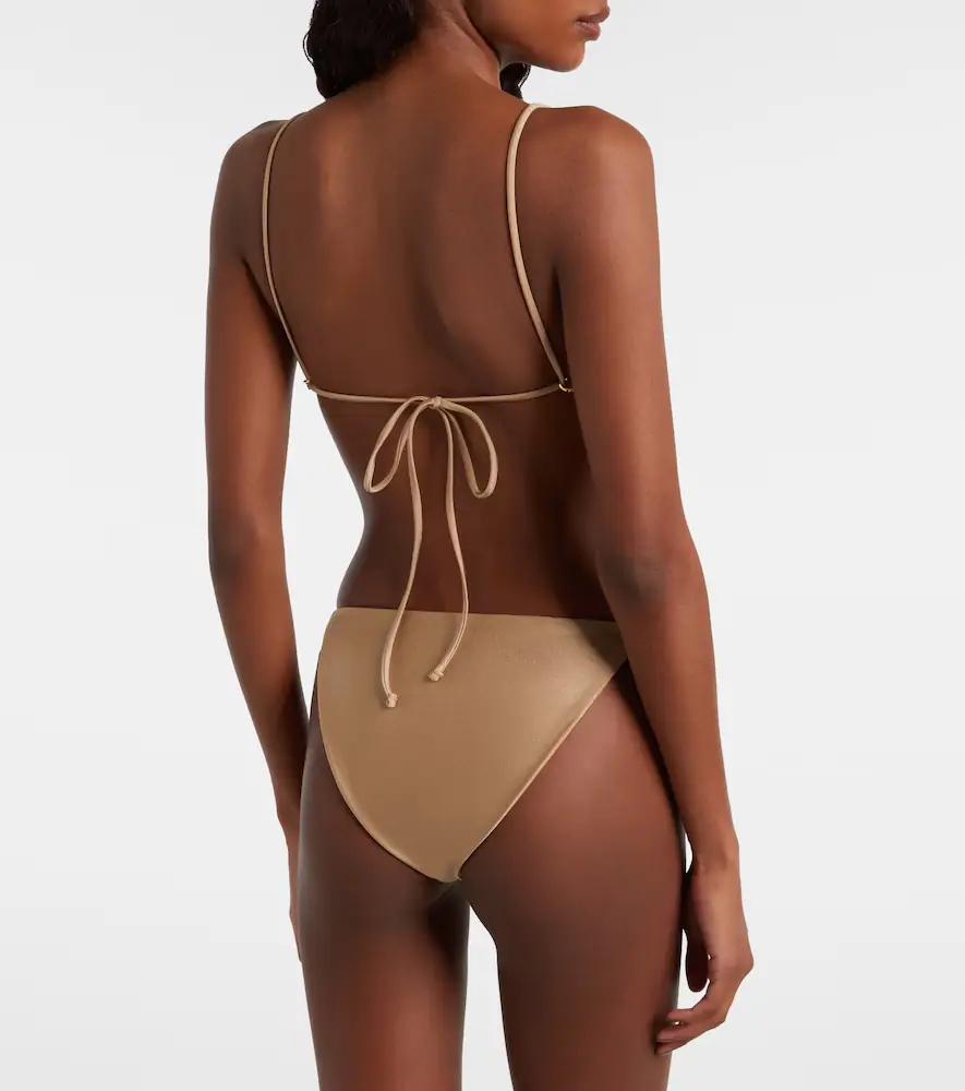 JADE SWIM Lido triangle bikini top | Thumbnail 4