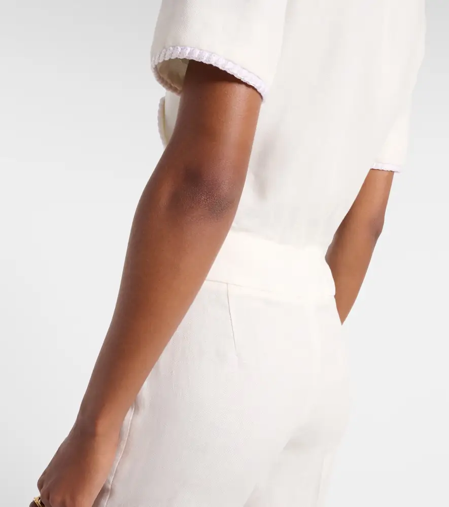 Etro Linen bootcut pants | Thumbnail 6 Etro Linen bootcut pants | Thumbnail 6