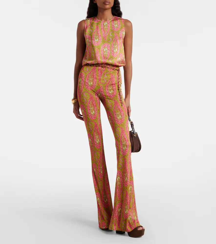 Etro Paisley flared pants | Thumbnail 2