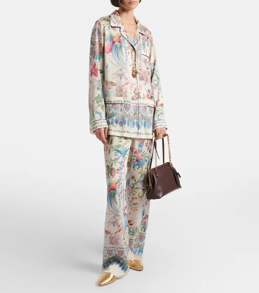 Etro Floral wide-leg pants | Thumbnail 2