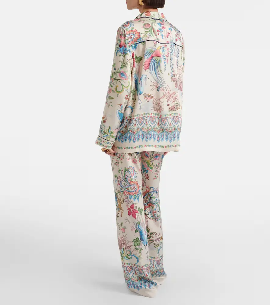 Etro Floral wide-leg pants | Thumbnail 4