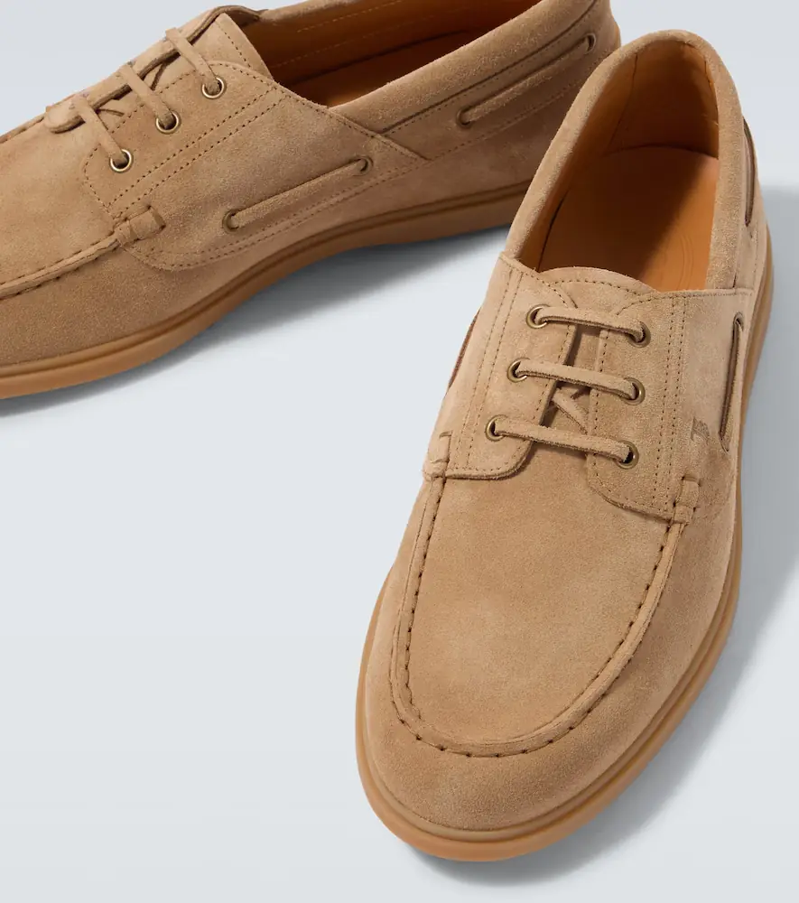 Tod's Gommino suede boat shoes | Thumbnail 5