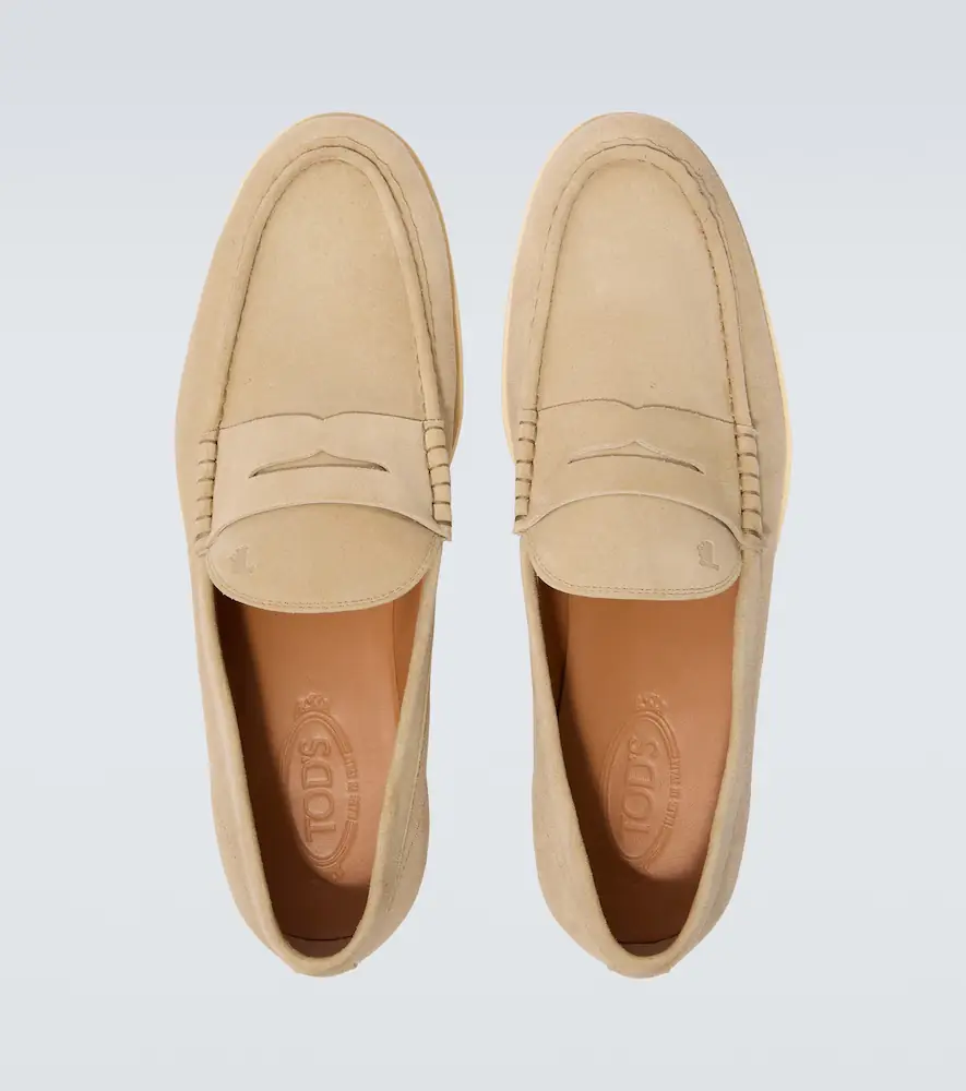 Tod's Suede penny loafers | Thumbnail 3 Tod's Suede penny loafers | Thumbnail 3