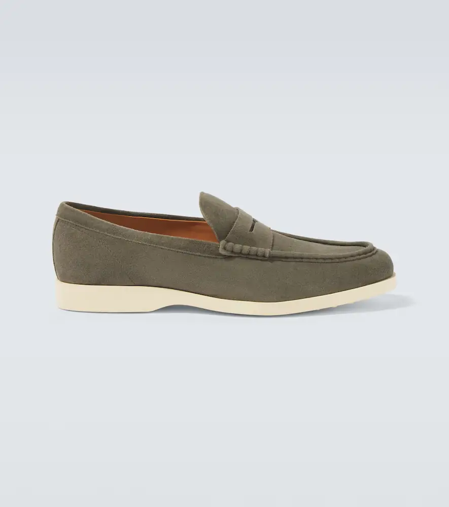 Tod's Suede penny loafers | Thumbnail 2