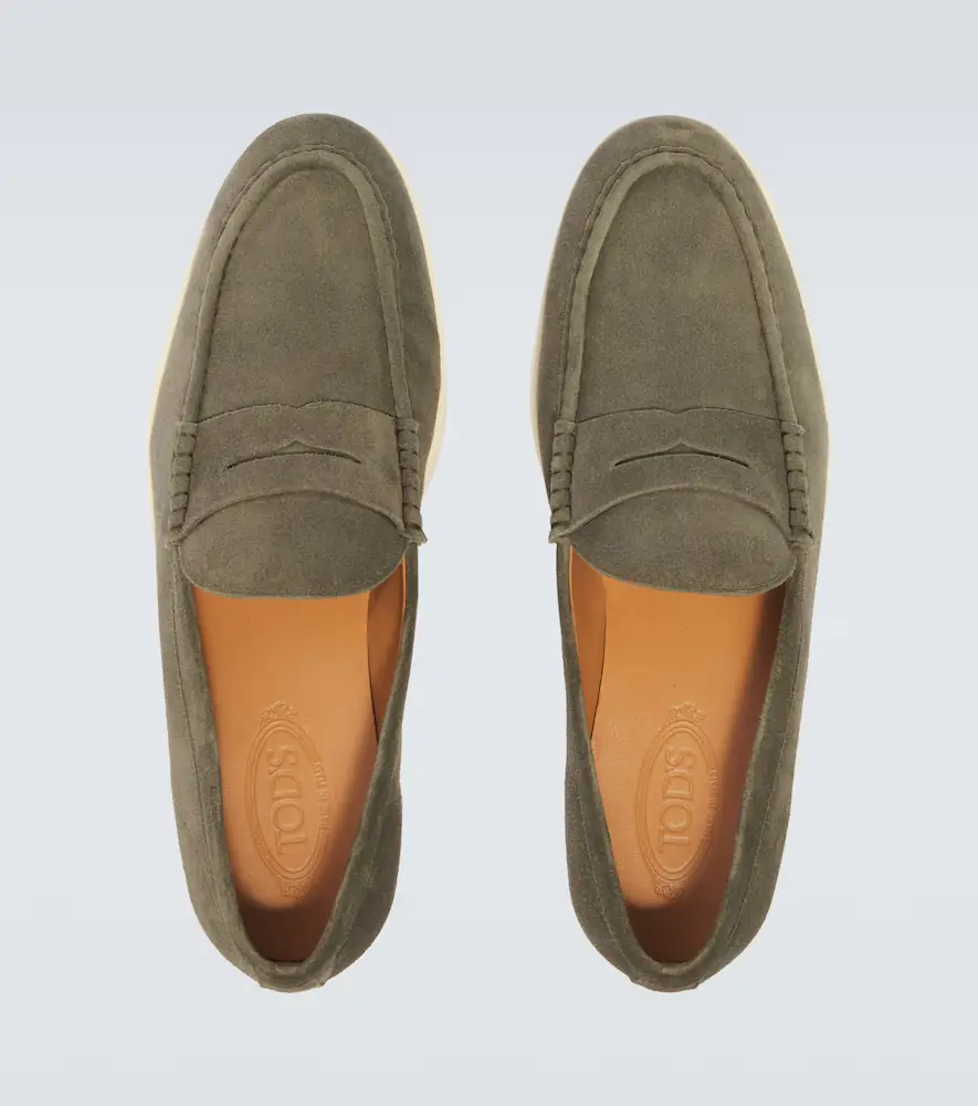 Tod's Suede penny loafers | Thumbnail 3