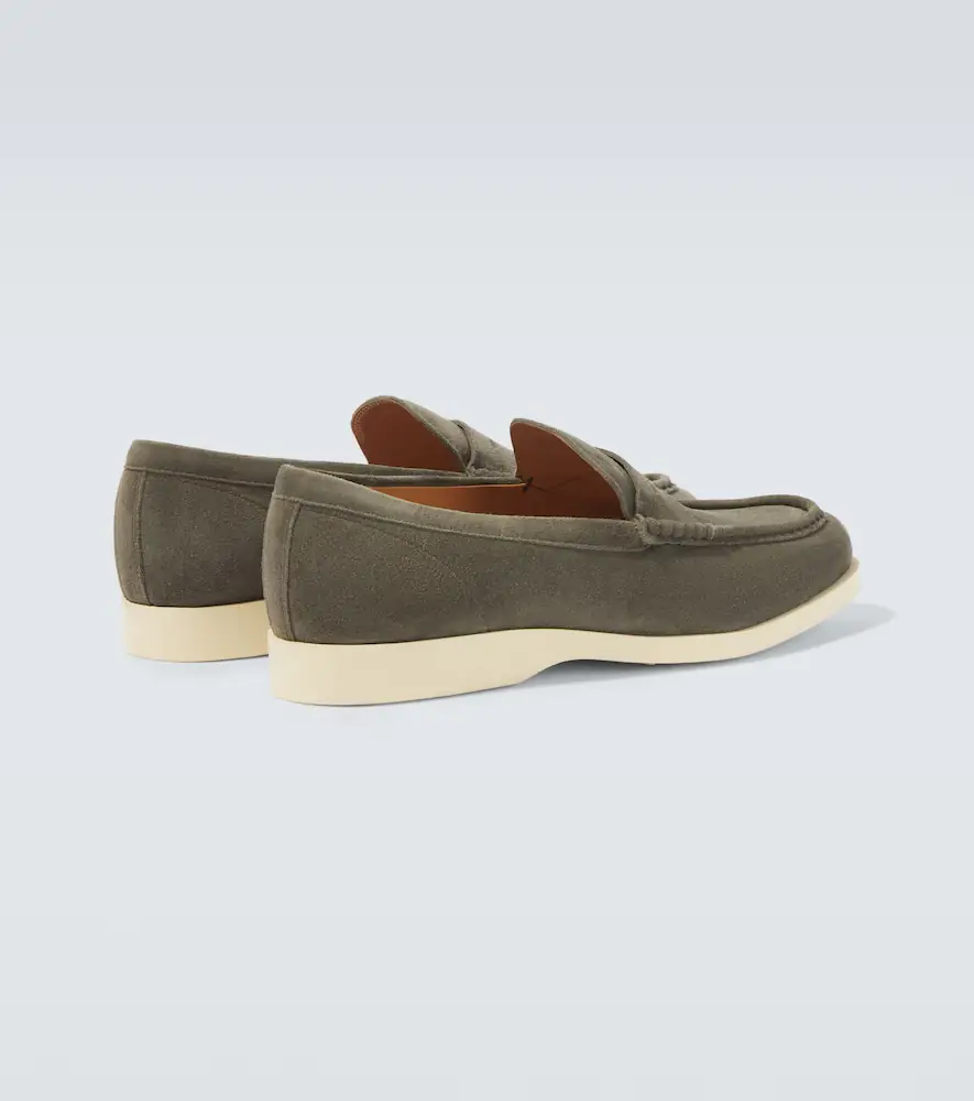 Tod's Suede penny loafers | Thumbnail 5