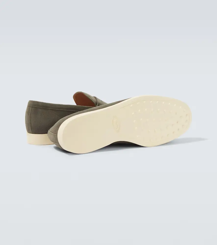 Tod's Suede penny loafers | Thumbnail 6