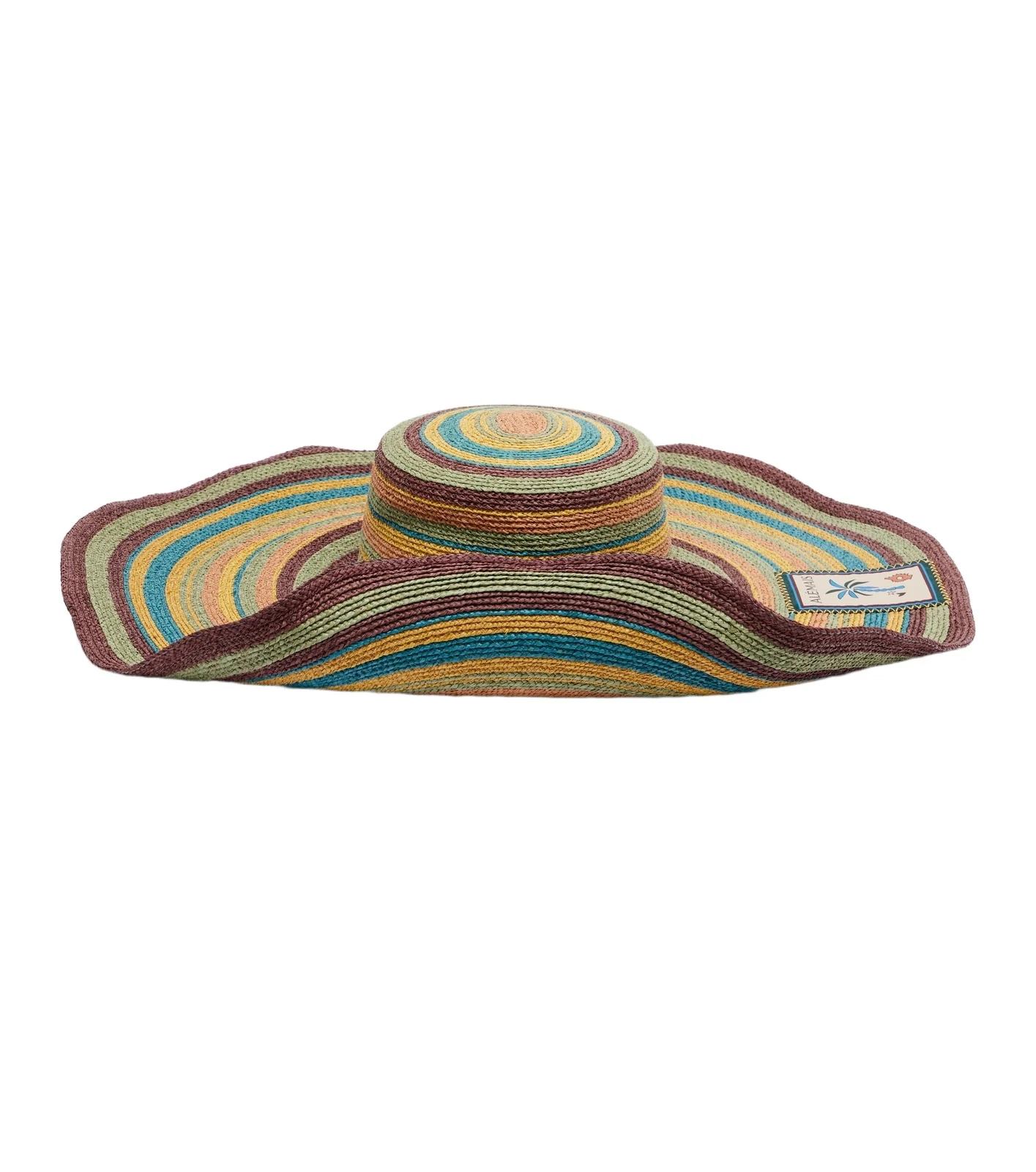 Dusk striped raffia sun hat Dusk striped raffia sun hat