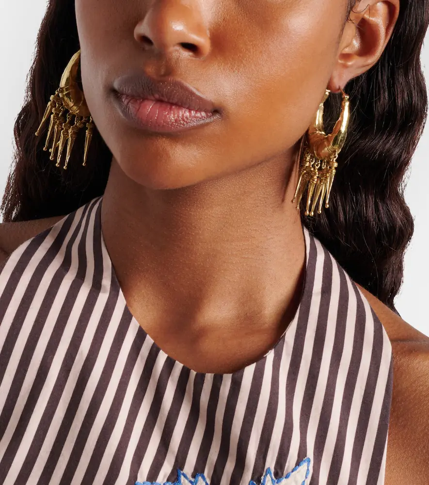ALÉMAIS Alémais Le Jardin Spike hood earrings | Thumbnail 5