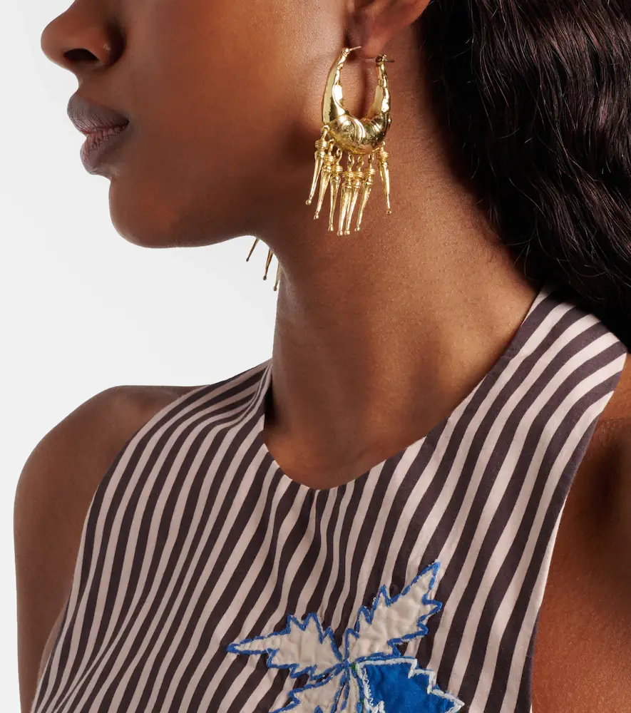 ALÉMAIS Alémais Le Jardin Spike hood earrings | Thumbnail 6
