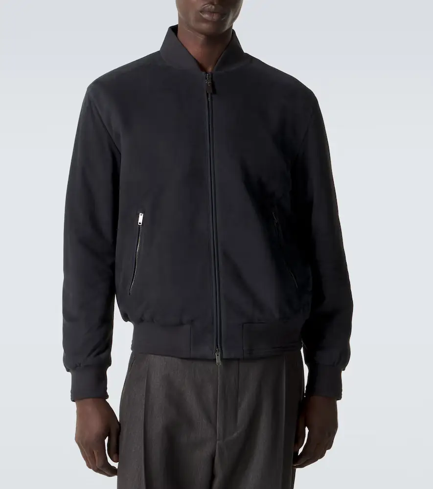 Tod's Suede bomber jacket | Thumbnail 3