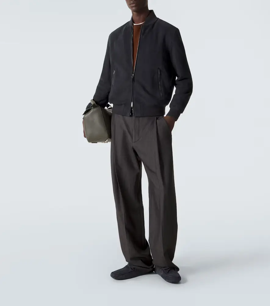 Tod's Suede bomber jacket | Thumbnail 5